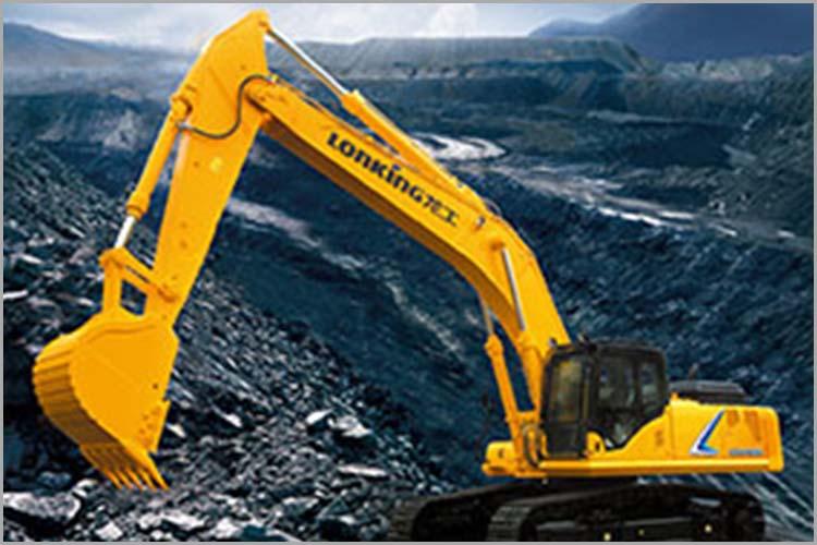 液壓挖掘機 LG6485H具有駕駛室優化設計，寬敞明亮、視野開闊