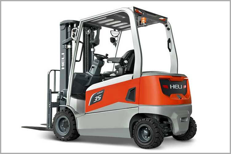 四支點(diǎn) G系列3-3.5噸蓄電池平衡重式叉車(chē)