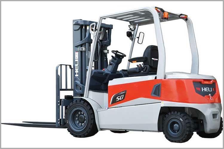 四支點(diǎn) G系列4-5噸蓄電池平衡重式叉車(chē)